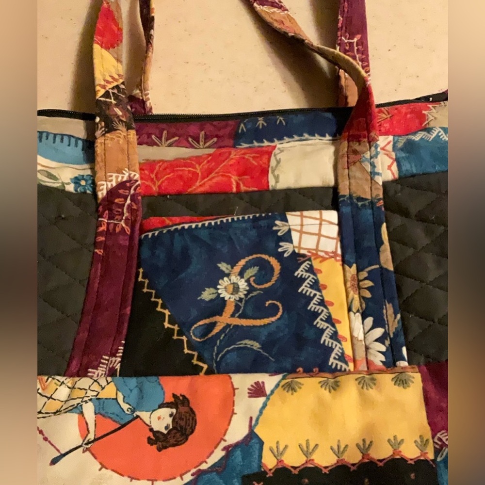 Patchwork Monogram L Purse - image 3